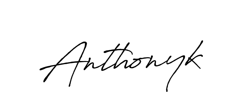 This is the best signature style for the Anthonyk name. Also you like these signature font (Antro_Vectra_Bolder). Mix name signature. Anthonyk signature style 7 images and pictures png