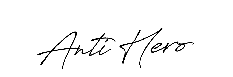 Once you've used our free online signature maker to create your best signature Antro_Vectra_Bolder style, it's time to enjoy all of the benefits that Anti Hero name signing documents. Anti Hero signature style 7 images and pictures png