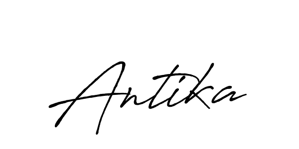 Also we have Antika name is the best signature style. Create professional handwritten signature collection using Antro_Vectra_Bolder autograph style. Antika signature style 7 images and pictures png