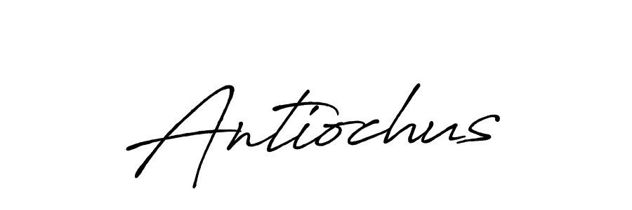 How to make Antiochus name signature. Use Antro_Vectra_Bolder style for creating short signs online. This is the latest handwritten sign. Antiochus signature style 7 images and pictures png