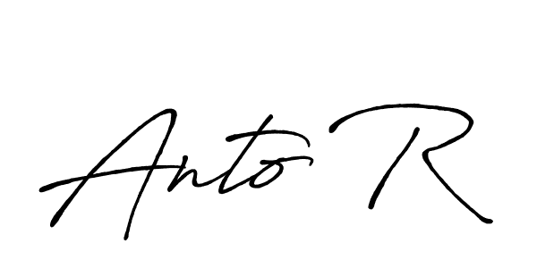 You should practise on your own different ways (Antro_Vectra_Bolder) to write your name (Anto R) in signature. don't let someone else do it for you. Anto R signature style 7 images and pictures png