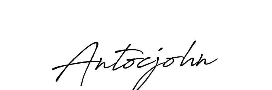 Make a beautiful signature design for name Antocjohn. Use this online signature maker to create a handwritten signature for free. Antocjohn signature style 7 images and pictures png