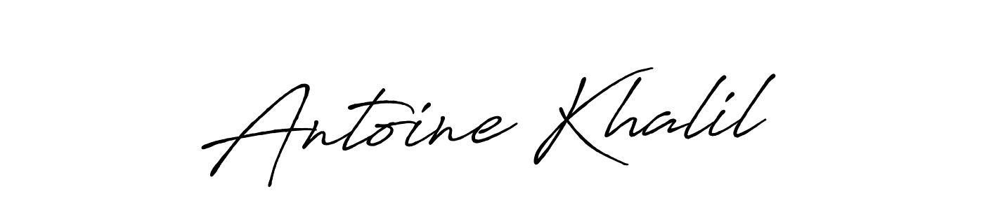 Once you've used our free online signature maker to create your best signature Antro_Vectra_Bolder style, it's time to enjoy all of the benefits that Antoine Khalil name signing documents. Antoine Khalil signature style 7 images and pictures png