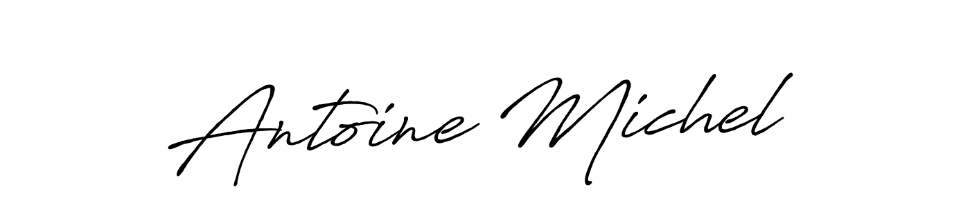 Make a beautiful signature design for name Antoine Michel. Use this online signature maker to create a handwritten signature for free. Antoine Michel signature style 7 images and pictures png