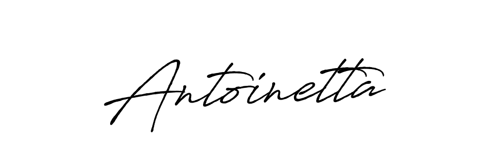 Also we have Antoinetta name is the best signature style. Create professional handwritten signature collection using Antro_Vectra_Bolder autograph style. Antoinetta signature style 7 images and pictures png