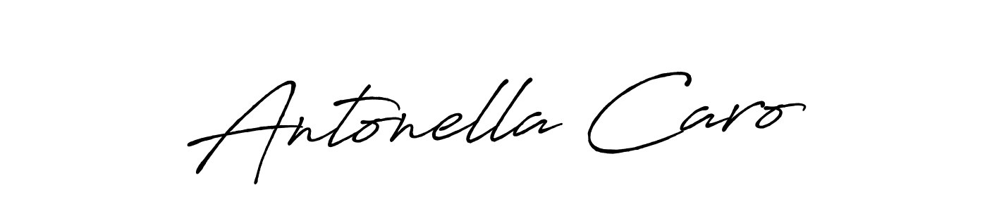 Also You can easily find your signature by using the search form. We will create Antonella Caro name handwritten signature images for you free of cost using Antro_Vectra_Bolder sign style. Antonella Caro signature style 7 images and pictures png