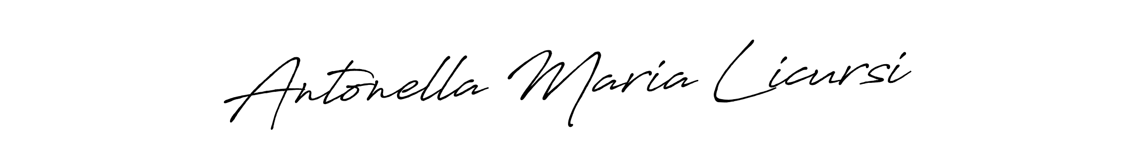 Similarly Antro_Vectra_Bolder is the best handwritten signature design. Signature creator online .You can use it as an online autograph creator for name Antonella Maria Licursi. Antonella Maria Licursi signature style 7 images and pictures png