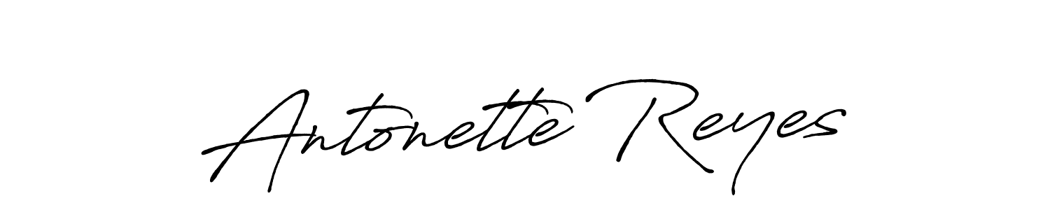 Once you've used our free online signature maker to create your best signature Antro_Vectra_Bolder style, it's time to enjoy all of the benefits that Antonette Reyes name signing documents. Antonette Reyes signature style 7 images and pictures png
