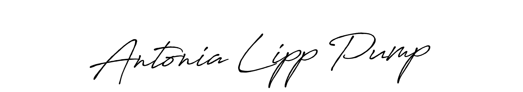 Also we have Antonia Lipp Pump name is the best signature style. Create professional handwritten signature collection using Antro_Vectra_Bolder autograph style. Antonia Lipp Pump signature style 7 images and pictures png