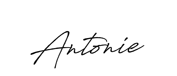 How to make Antonie signature? Antro_Vectra_Bolder is a professional autograph style. Create handwritten signature for Antonie name. Antonie signature style 7 images and pictures png