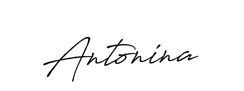 You can use this online signature creator to create a handwritten signature for the name Antonina. This is the best online autograph maker. Antonina signature style 7 images and pictures png