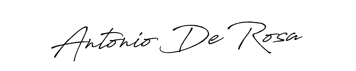 Use a signature maker to create a handwritten signature online. With this signature software, you can design (Antro_Vectra_Bolder) your own signature for name Antonio De Rosa. Antonio De Rosa signature style 7 images and pictures png