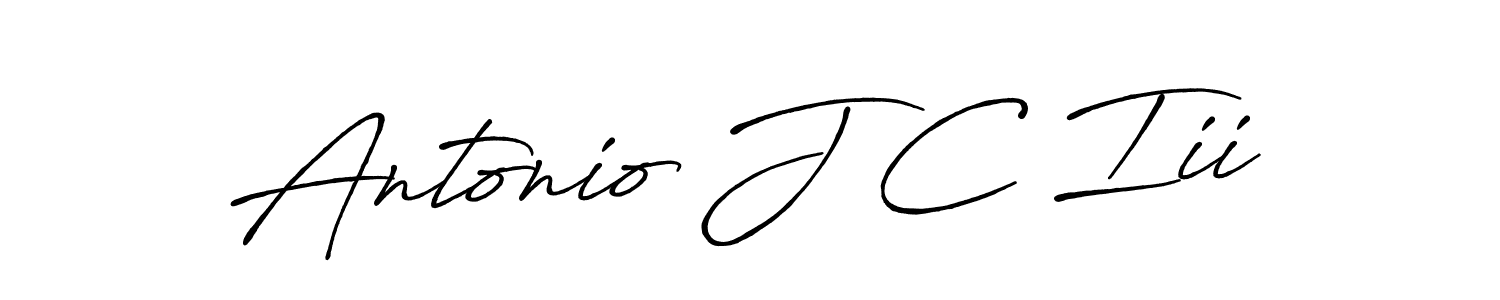 You can use this online signature creator to create a handwritten signature for the name Antonio J C Iii. This is the best online autograph maker. Antonio J C Iii signature style 7 images and pictures png