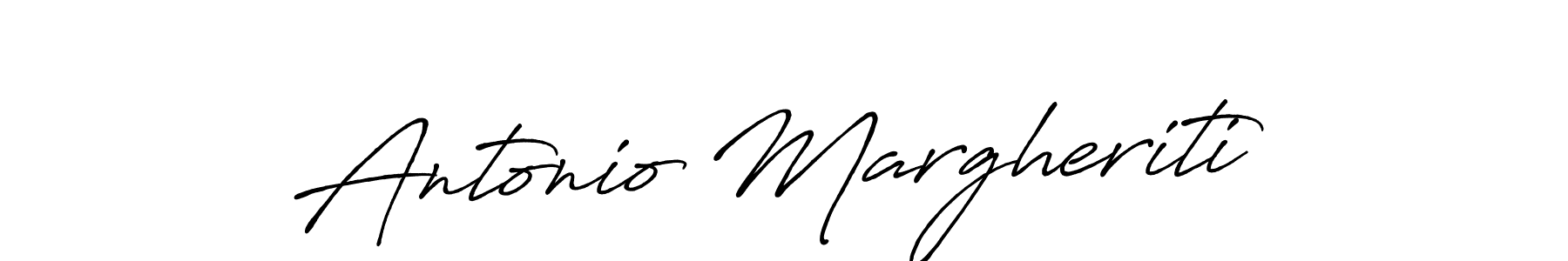 Make a beautiful signature design for name Antonio Margheriti. With this signature (Antro_Vectra_Bolder) style, you can create a handwritten signature for free. Antonio Margheriti signature style 7 images and pictures png