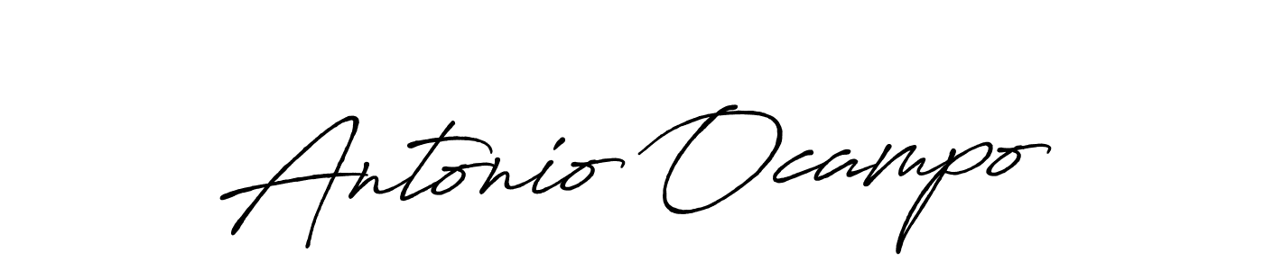 Make a short Antonio Ocampo signature style. Manage your documents anywhere anytime using Antro_Vectra_Bolder. Create and add eSignatures, submit forms, share and send files easily. Antonio Ocampo signature style 7 images and pictures png