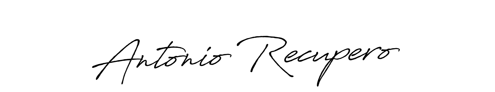 Make a beautiful signature design for name Antonio Recupero. Use this online signature maker to create a handwritten signature for free. Antonio Recupero signature style 7 images and pictures png