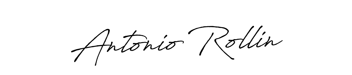 Also we have Antonio Rollin name is the best signature style. Create professional handwritten signature collection using Antro_Vectra_Bolder autograph style. Antonio Rollin signature style 7 images and pictures png