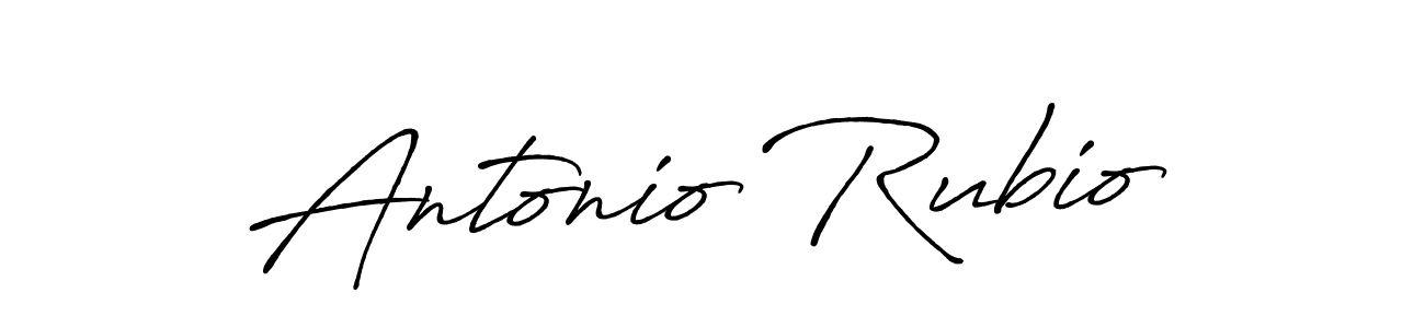 Make a beautiful signature design for name Antonio Rubio. With this signature (Antro_Vectra_Bolder) style, you can create a handwritten signature for free. Antonio Rubio signature style 7 images and pictures png