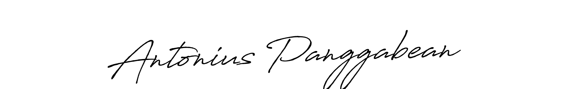 Also You can easily find your signature by using the search form. We will create Antonius Panggabean name handwritten signature images for you free of cost using Antro_Vectra_Bolder sign style. Antonius Panggabean signature style 7 images and pictures png
