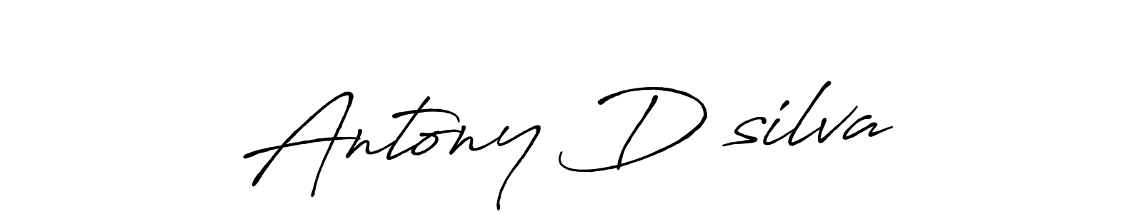 You should practise on your own different ways (Antro_Vectra_Bolder) to write your name (Antony D’silva) in signature. don't let someone else do it for you. Antony D’silva signature style 7 images and pictures png