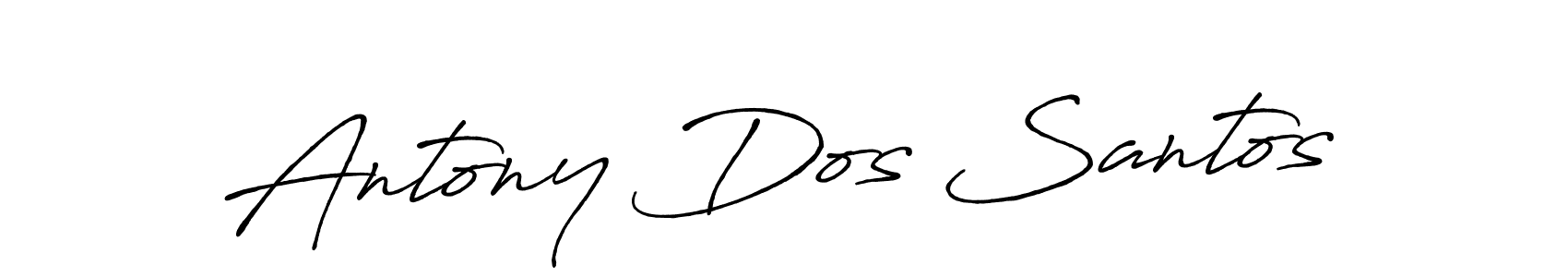 Use a signature maker to create a handwritten signature online. With this signature software, you can design (Antro_Vectra_Bolder) your own signature for name Antony Dos Santos. Antony Dos Santos signature style 7 images and pictures png