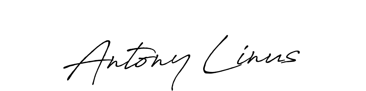 Here are the top 10 professional signature styles for the name Antony Linus. These are the best autograph styles you can use for your name. Antony Linus signature style 7 images and pictures png