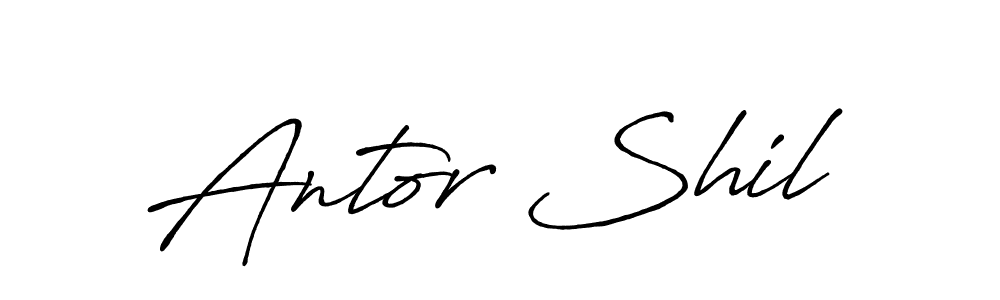 Antro_Vectra_Bolder is a professional signature style that is perfect for those who want to add a touch of class to their signature. It is also a great choice for those who want to make their signature more unique. Get Antor Shil name to fancy signature for free. Antor Shil signature style 7 images and pictures png