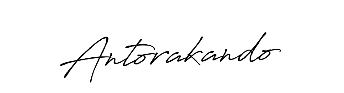 How to make Antorakando name signature. Use Antro_Vectra_Bolder style for creating short signs online. This is the latest handwritten sign. Antorakando signature style 7 images and pictures png