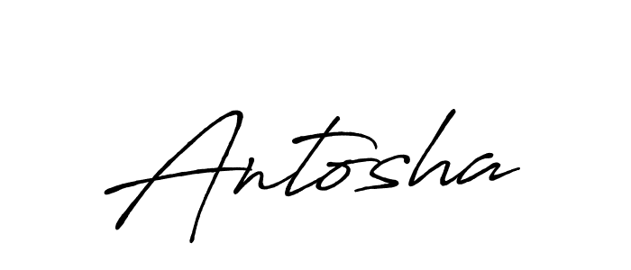 How to make Antosha signature? Antro_Vectra_Bolder is a professional autograph style. Create handwritten signature for Antosha name. Antosha signature style 7 images and pictures png