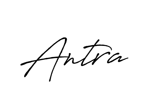 Make a beautiful signature design for name Antra. Use this online signature maker to create a handwritten signature for free. Antra signature style 7 images and pictures png