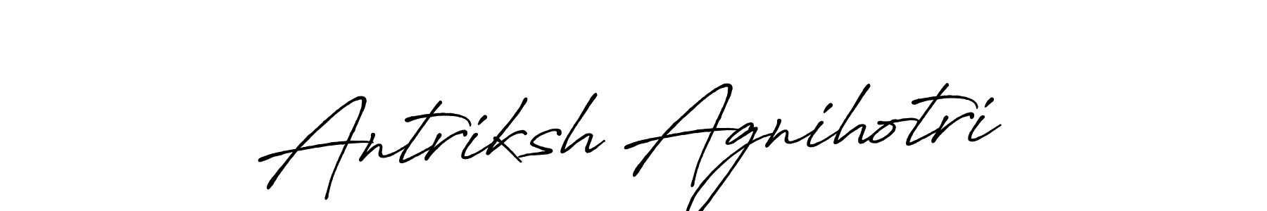 This is the best signature style for the Antriksh Agnihotri name. Also you like these signature font (Antro_Vectra_Bolder). Mix name signature. Antriksh Agnihotri signature style 7 images and pictures png