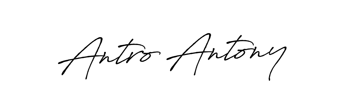 Also You can easily find your signature by using the search form. We will create Antro Antony name handwritten signature images for you free of cost using Antro_Vectra_Bolder sign style. Antro Antony signature style 7 images and pictures png