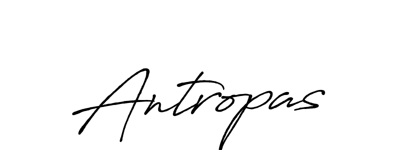 Antropas stylish signature style. Best Handwritten Sign (Antro_Vectra_Bolder) for my name. Handwritten Signature Collection Ideas for my name Antropas. Antropas signature style 7 images and pictures png