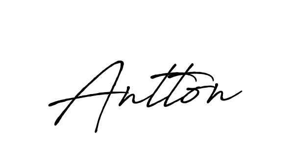 Also we have Antton name is the best signature style. Create professional handwritten signature collection using Antro_Vectra_Bolder autograph style. Antton signature style 7 images and pictures png