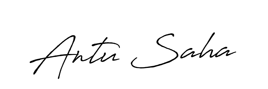 You can use this online signature creator to create a handwritten signature for the name Antu Saha. This is the best online autograph maker. Antu Saha signature style 7 images and pictures png