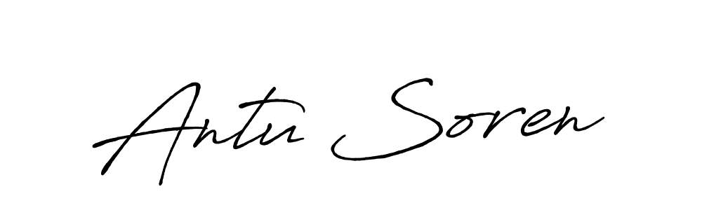 Also we have Antu Soren name is the best signature style. Create professional handwritten signature collection using Antro_Vectra_Bolder autograph style. Antu Soren signature style 7 images and pictures png