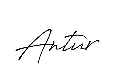 You should practise on your own different ways (Antro_Vectra_Bolder) to write your name (Antur) in signature. don't let someone else do it for you. Antur signature style 7 images and pictures png