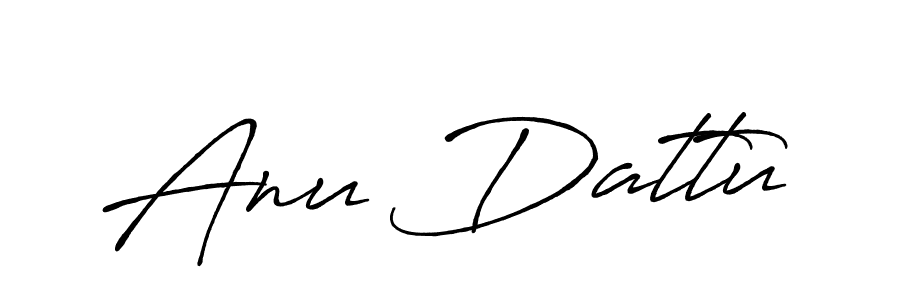 Similarly Antro_Vectra_Bolder is the best handwritten signature design. Signature creator online .You can use it as an online autograph creator for name Anu Dattu. Anu Dattu signature style 7 images and pictures png