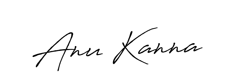 if you are searching for the best signature style for your name Anu Kanna. so please give up your signature search. here we have designed multiple signature styles  using Antro_Vectra_Bolder. Anu Kanna signature style 7 images and pictures png