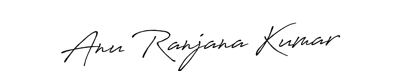 Antro_Vectra_Bolder is a professional signature style that is perfect for those who want to add a touch of class to their signature. It is also a great choice for those who want to make their signature more unique. Get Anu Ranjana Kumar name to fancy signature for free. Anu Ranjana Kumar signature style 7 images and pictures png