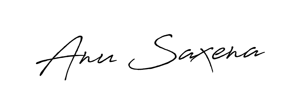 Antro_Vectra_Bolder is a professional signature style that is perfect for those who want to add a touch of class to their signature. It is also a great choice for those who want to make their signature more unique. Get Anu Saxena name to fancy signature for free. Anu Saxena signature style 7 images and pictures png