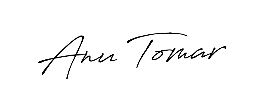 This is the best signature style for the Anu Tomar name. Also you like these signature font (Antro_Vectra_Bolder). Mix name signature. Anu Tomar signature style 7 images and pictures png