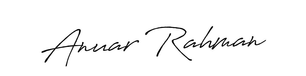 Once you've used our free online signature maker to create your best signature Antro_Vectra_Bolder style, it's time to enjoy all of the benefits that Anuar Rahman name signing documents. Anuar Rahman signature style 7 images and pictures png