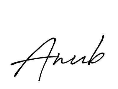 Make a beautiful signature design for name Anub. With this signature (Antro_Vectra_Bolder) style, you can create a handwritten signature for free. Anub signature style 7 images and pictures png