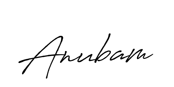 Make a beautiful signature design for name Anubam. Use this online signature maker to create a handwritten signature for free. Anubam signature style 7 images and pictures png