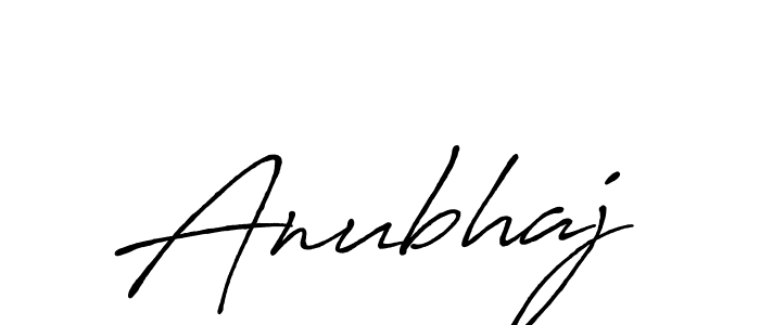 Make a beautiful signature design for name Anubhaj. Use this online signature maker to create a handwritten signature for free. Anubhaj signature style 7 images and pictures png