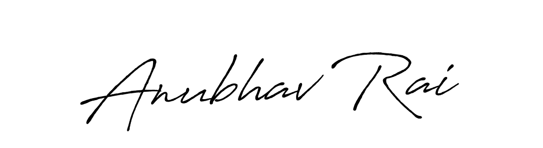 This is the best signature style for the Anubhav Rai name. Also you like these signature font (Antro_Vectra_Bolder). Mix name signature. Anubhav Rai signature style 7 images and pictures png