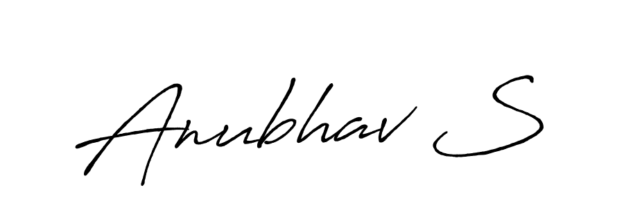 This is the best signature style for the Anubhav S name. Also you like these signature font (Antro_Vectra_Bolder). Mix name signature. Anubhav S signature style 7 images and pictures png