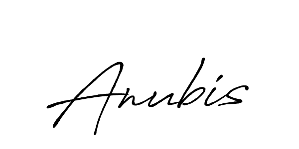 Make a beautiful signature design for name Anubis. With this signature (Antro_Vectra_Bolder) style, you can create a handwritten signature for free. Anubis signature style 7 images and pictures png