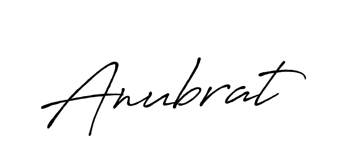 Anubrat stylish signature style. Best Handwritten Sign (Antro_Vectra_Bolder) for my name. Handwritten Signature Collection Ideas for my name Anubrat. Anubrat signature style 7 images and pictures png